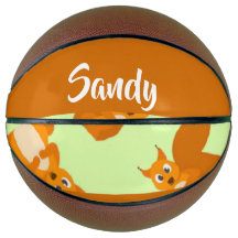 Patrón de ardilla marrón