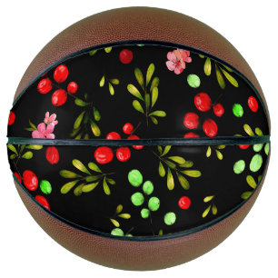 Balón De Baloncesto Patrón de Berries
