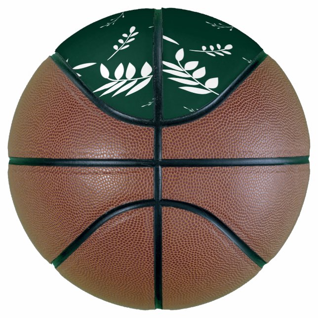 Balón De Baloncesto patrón de hoja (Derecha)