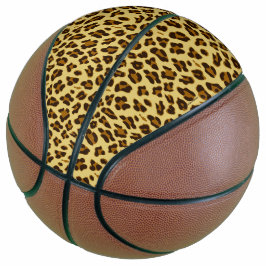 Balón De Baloncesto Patrón de impresión de animales leopardo Baloncest
