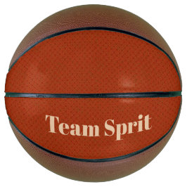 Balón De Baloncesto Patrón Exquisitivo de arcilla roja Baloncesto