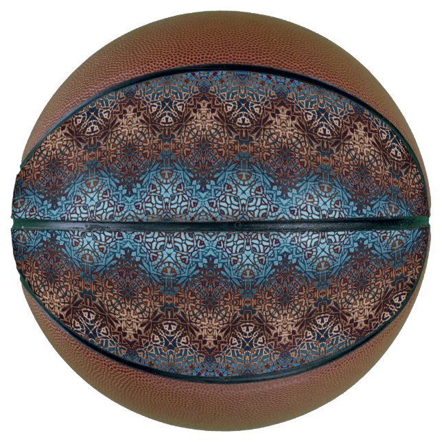 Balón De Baloncesto Patrón tribal étnico del baloncesto (Anverso)
