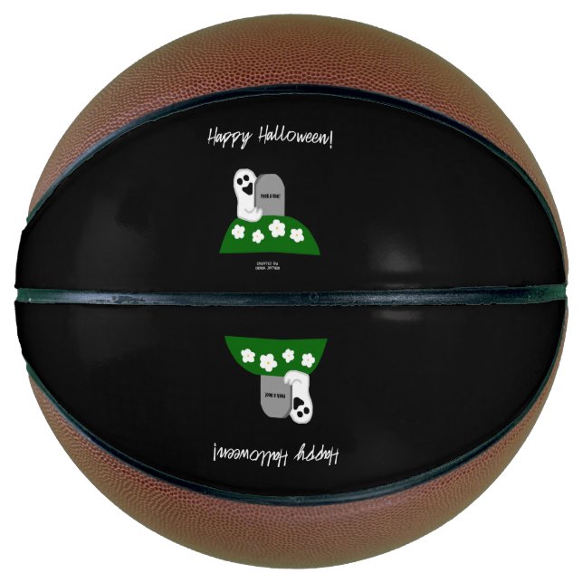 Balón De Baloncesto Peek A Boo Ghost Basketball (Anverso)