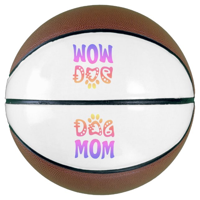 Balón De Baloncesto Perro Mamá (Anverso)