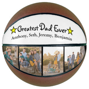 Balón De Baloncesto Personalizado 4 Foto: El día del padre más grande