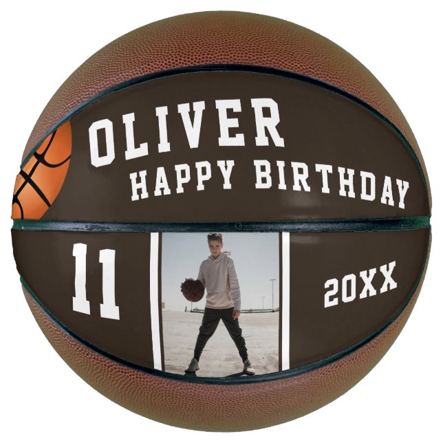 Balón Baloncesto Personalizable Cumpleaños