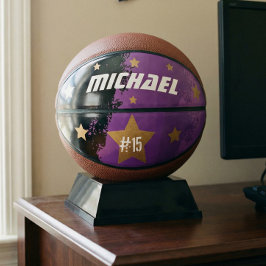 Balón De Baloncesto Personalizado deportivo nombre jugador y número es
