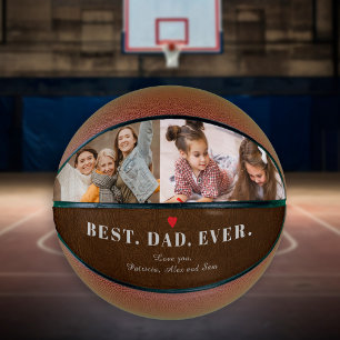 Balón De Baloncesto Personalizado el mejor nombre del collage de fotos