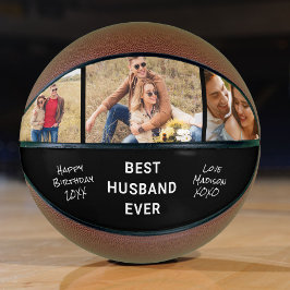 Balón De Baloncesto Personalizado fotográfico de la mejor pareja de la