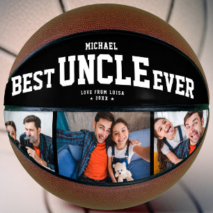 Balón De Baloncesto Personalizado MEJOR TÍO DE LA Familia Guay modern