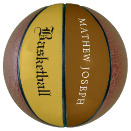 Balón de Baloncesto Personalizado Moderno con Tu N