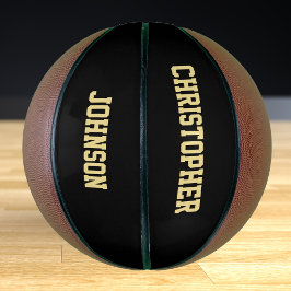 Balón De Baloncesto Personalizado Monogrammed Player Team Club Nombre 