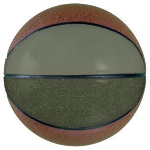 Balón De Baloncesto Personalizado Moss Green Basketball - División hor