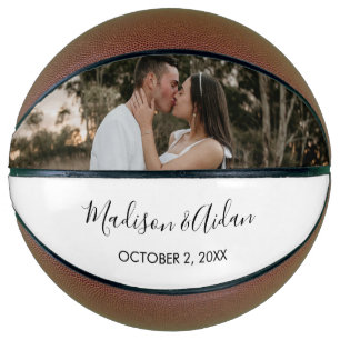 Balón De Baloncesto Personalizado personalizado de regalo de Boda foto