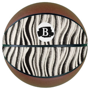 Balón De Baloncesto Personalizado Zebra Stripe Basketball