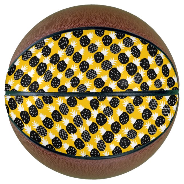 Balón De Baloncesto Piña negra (Anverso)