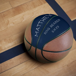 Balón De Baloncesto Portador de Anillo de Bodas Personalizado