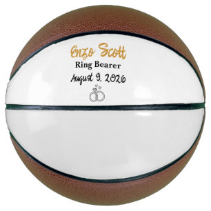Balón De Baloncesto Portador de anillo personalizado, regalo de propue