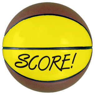 Balón De Baloncesto Puntuación de baloncesto amarillo