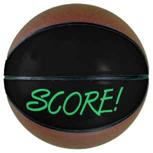 Balón De Baloncesto Puntuación de baloncesto negro