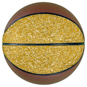Balón De Baloncesto PURE GOLD Splatt Pattern + tu texto / foto