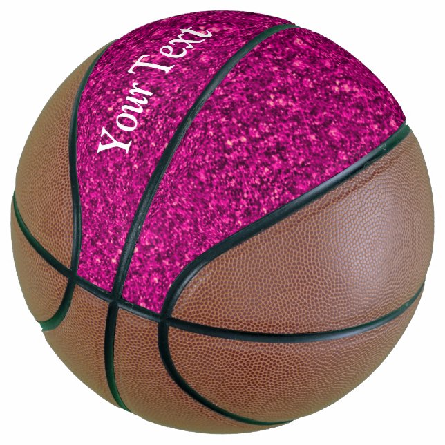 Balón De Baloncesto Purpurina espumoso (Angular)