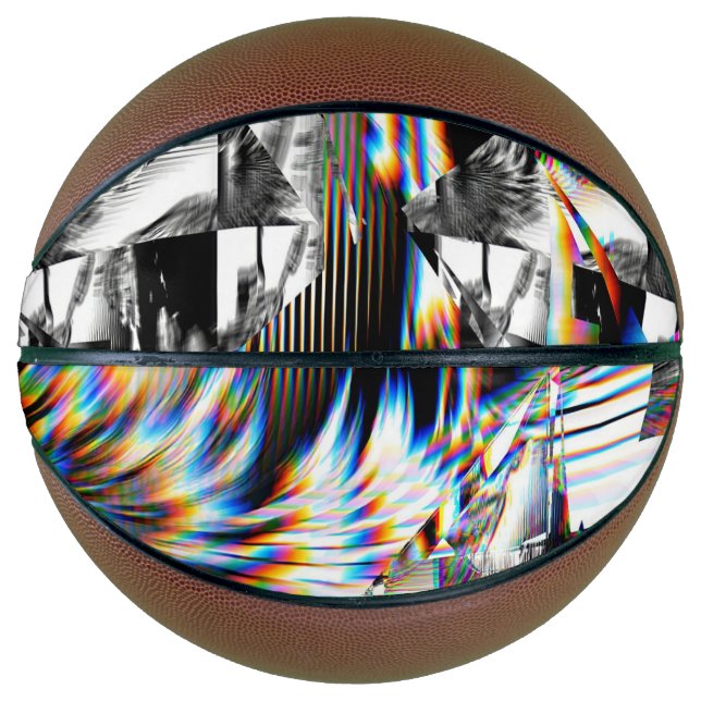 Balón De Baloncesto Rainbow Assault  Mini Basketball (Anverso)