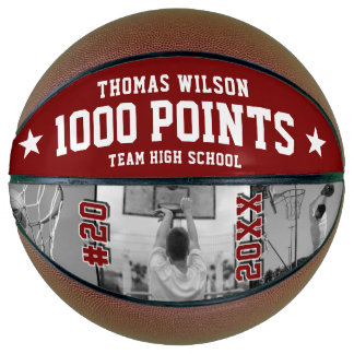 Balón De Baloncesto Recuerdo personalizado de baloncesto – Hito de 100