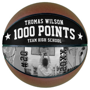 Balón De Baloncesto Recuerdo personalizado de baloncesto – Hito de 100