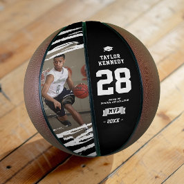 Balón De Baloncesto Regalo de foto de graduación de baloncesto “MVP” m