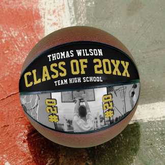 Balón De Baloncesto Regalo de graduación con foto personalizada para l