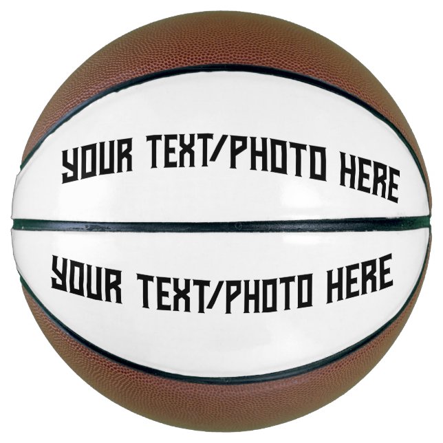 Balón De Baloncesto Regalo fotográfico del equipo de baloncesto - Deco (Anverso)