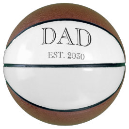 Balón De Baloncesto Regalo para nuevo papá establecido
