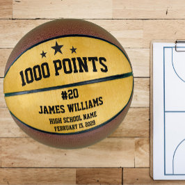 Balón De Baloncesto Regalo personalizado de 1000 puntos para jugadores