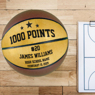 Balón De Baloncesto Regalo personalizado de 1000 puntos para jugadores