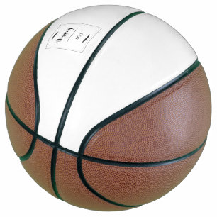 Balón De Baloncesto Regalo Personalizado Moderno Elegante para Boda