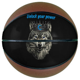 Balón De Baloncesto rey lobo desbloquea tu poder