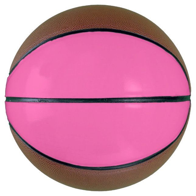Balón De Baloncesto Rosa caliente (Anverso)