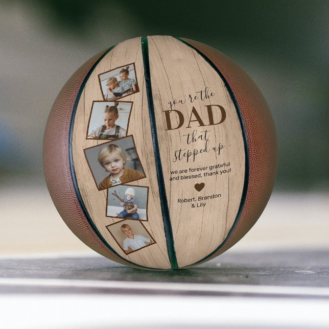 Balón De Baloncesto Rústica foto basketball del Día del Padre (Subido por el creador)