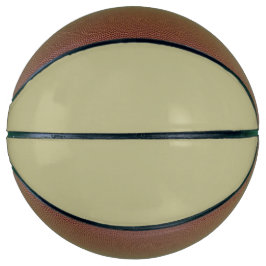 Balón De Baloncesto Sage Green Color sólido | Clásica | Elegante