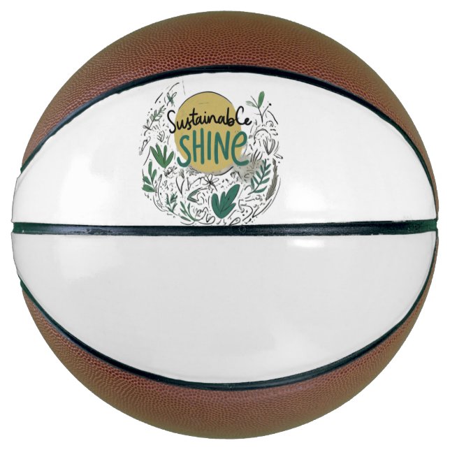 Balón De Baloncesto Santuario sustentable (Anverso)