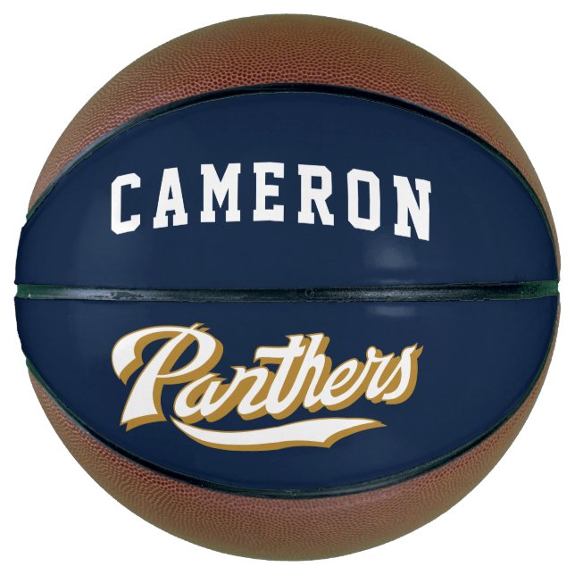 Balón De Baloncesto Script FIU Panthers (Anverso)
