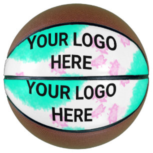 Balón De Baloncesto SIMPLE MINIMAL TEXT STYLE GIFT green watercolor  T