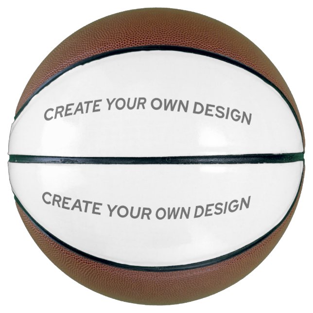 Balón De Baloncesto Simply - Create Your Own  (Anverso)