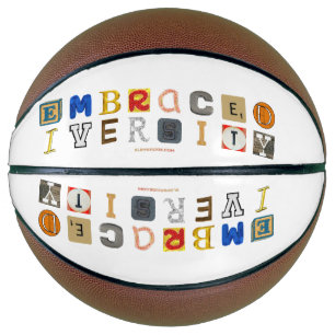 Balón De Baloncesto SlipperyJoe abraza la diversidad metáfora LGBTQIA 