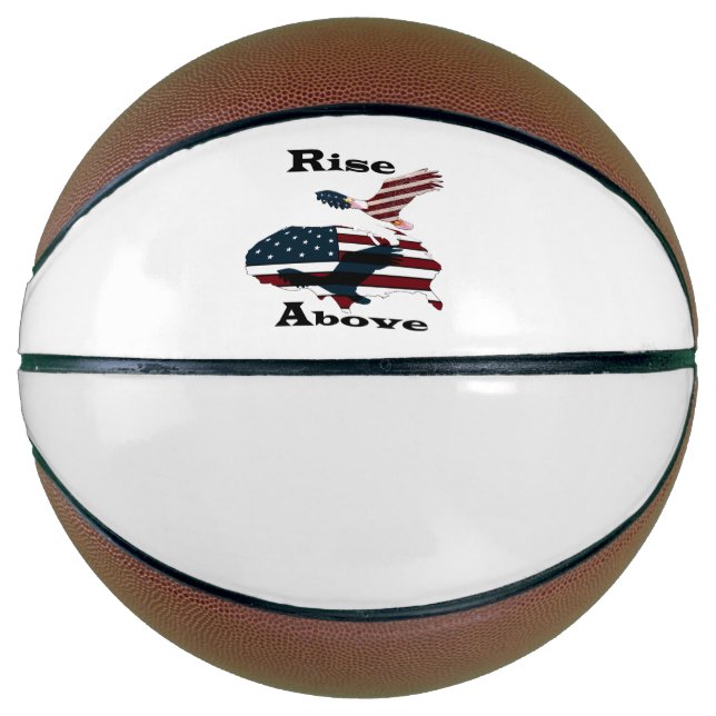 Balón De Baloncesto Subir por encima (Anverso)