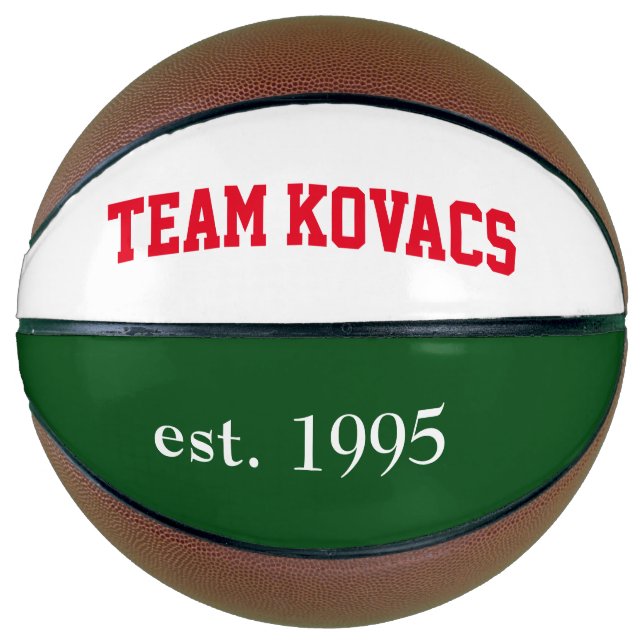 Balón De Baloncesto Team Kovacs (Anverso)