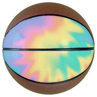 Balón De Baloncesto Teja de arcoiris pastel 