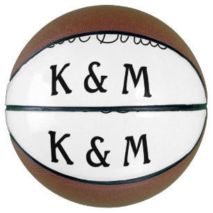 Balón De Baloncesto texto simple mínimo añade el nombre de pájaros de