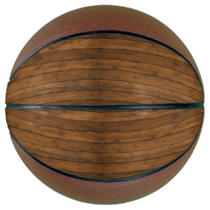 Balón De Baloncesto Textura de madera